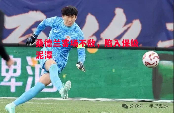 桑德兰客场不敌，陷入保级泥潭