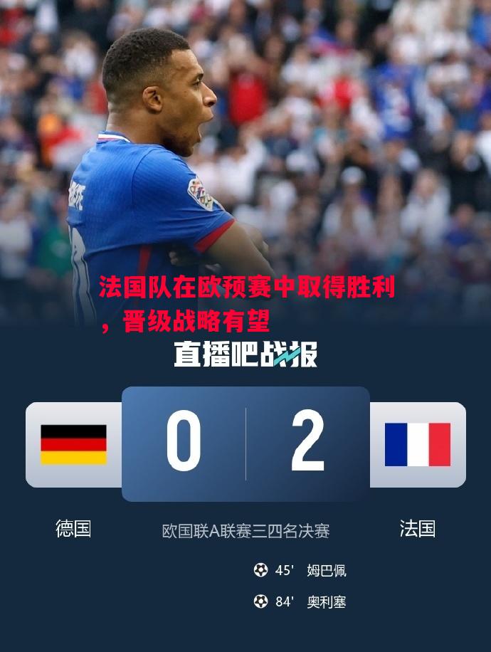 法国队在欧预赛中取得胜利，晋级战略有望